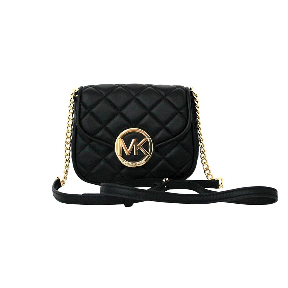 NEW! Michael Kors Fulton Quilt Small Crossbody Bag